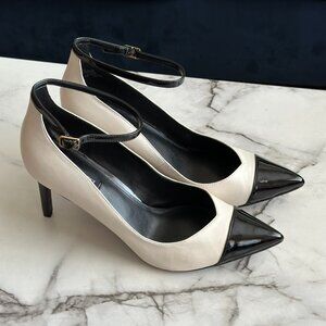 Nine West Pointed Toe Ankle Stap Heels, Size 12M